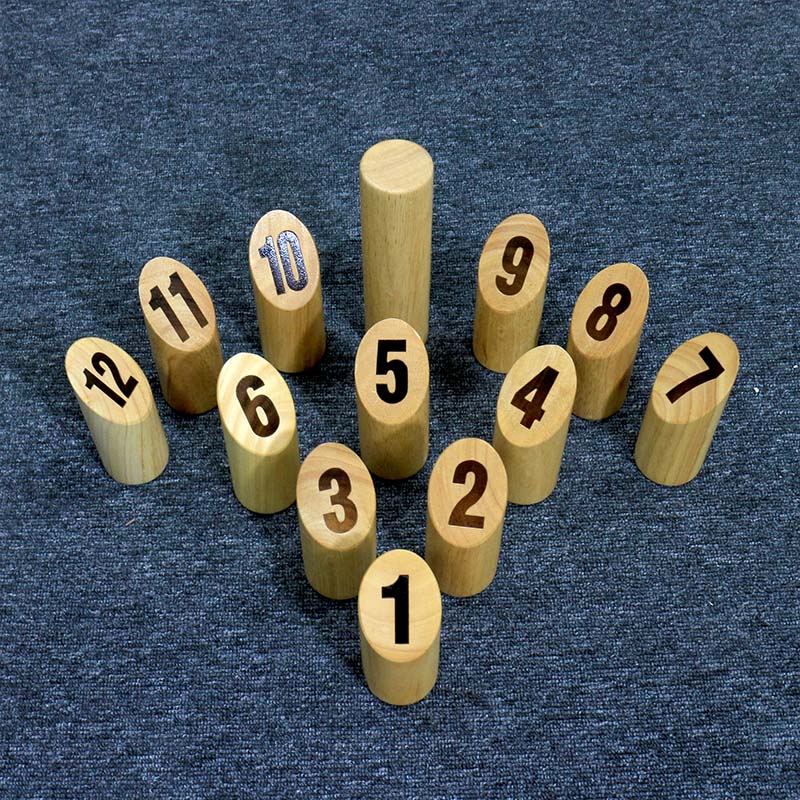 Exquisite Wooden Number Game Set: An Ideal Companion For Outdoor Activities-product